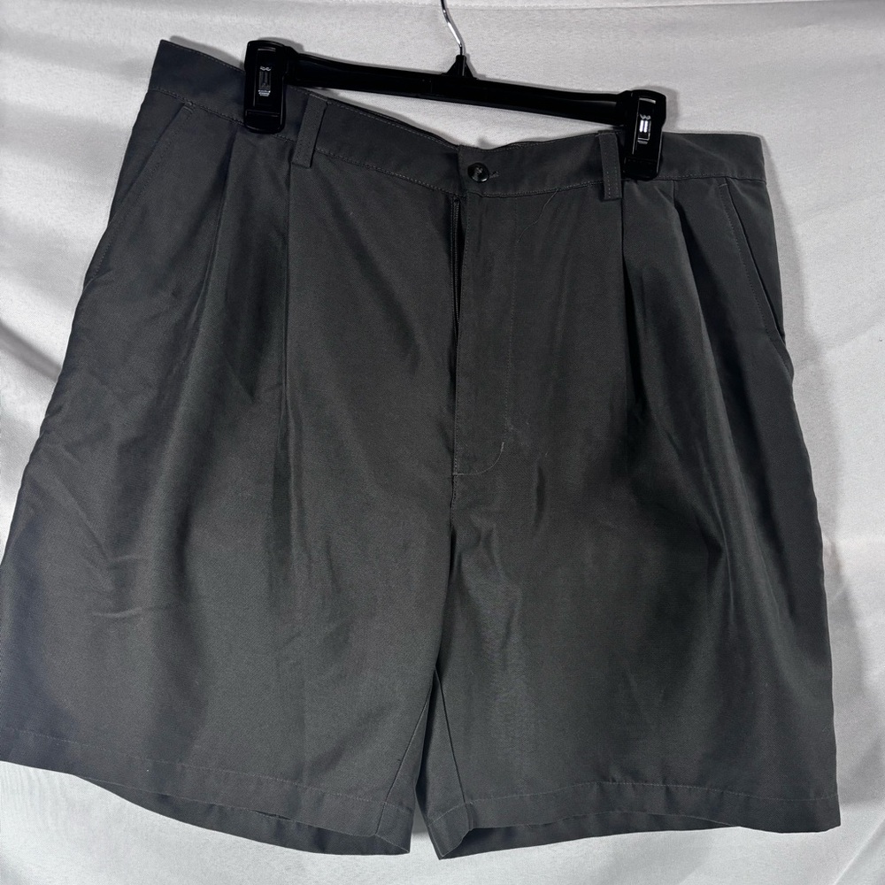 Croft & Barrow Charcoal Flat‎ Front Shorts